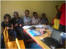 Load image into Gallery viewer, Hand-knotted Rosary from Rwanda